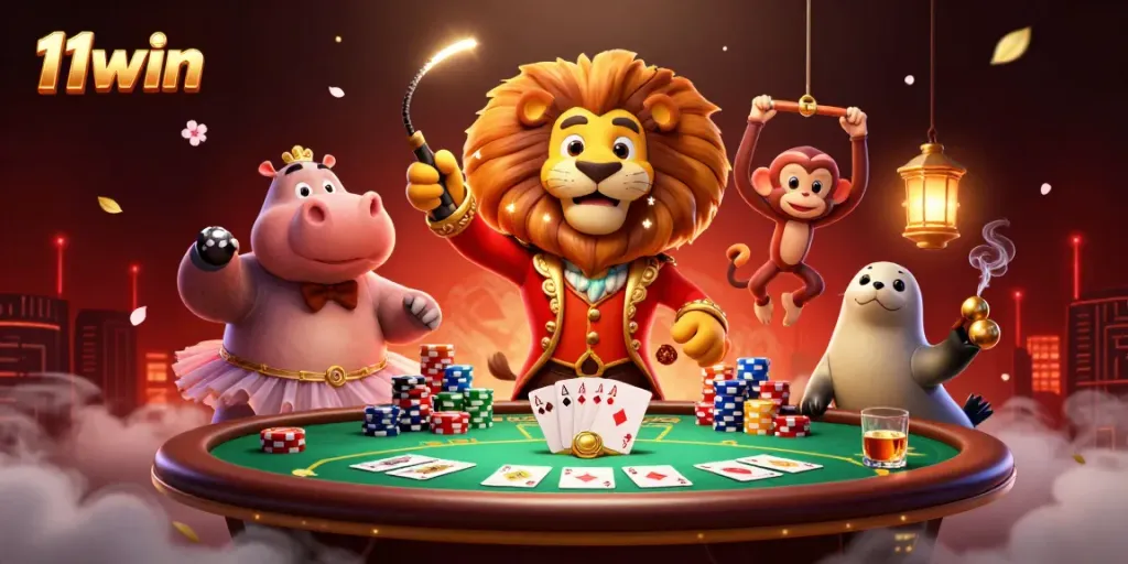 Experience exciting gameplay at 11win with engaging characters and vibrant casino elements.