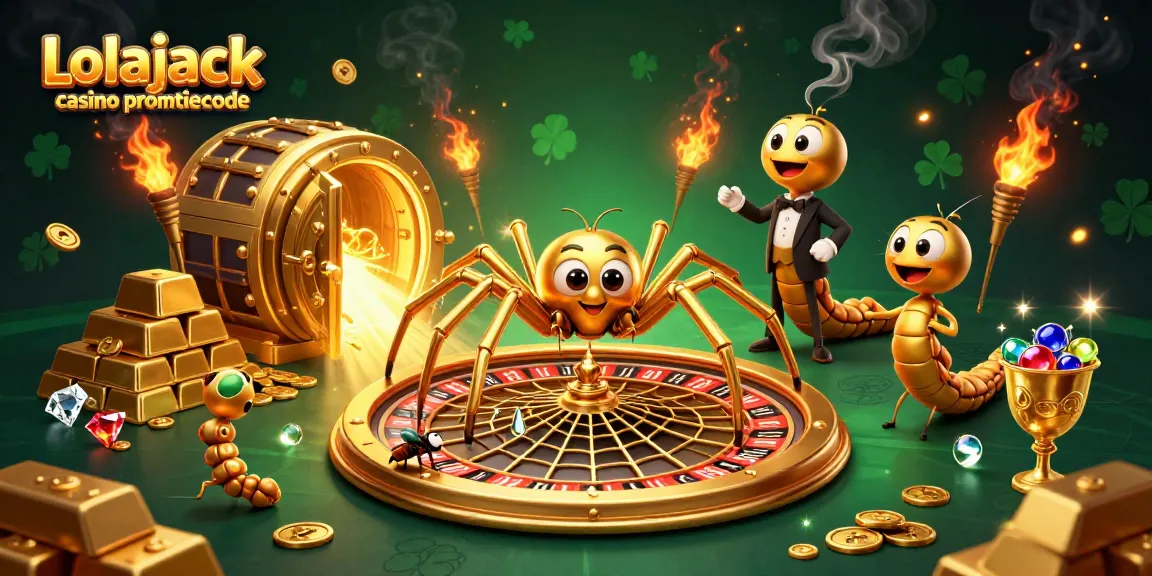 Play exciting games with the Lolajack casino promotiecode, winning big among treasures and rewards.