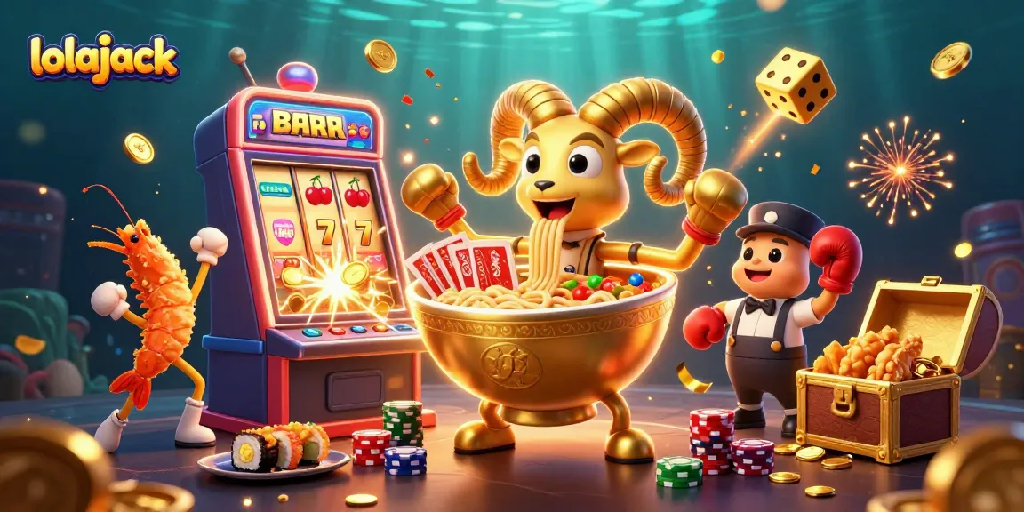 Experience the fun at lolajack with vibrant characters interacting in a dynamic casino setting.